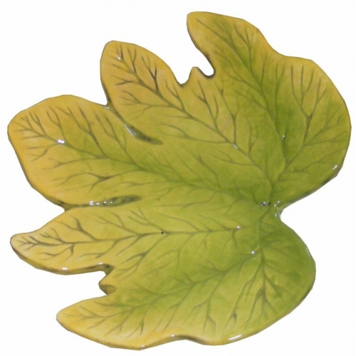 Plaster Molds - Leaf Saucer